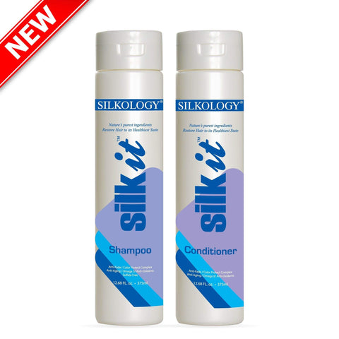 Silkology SilkIt Shampoo and Conditioner Set | SILKOLOGY | SHSalons.com